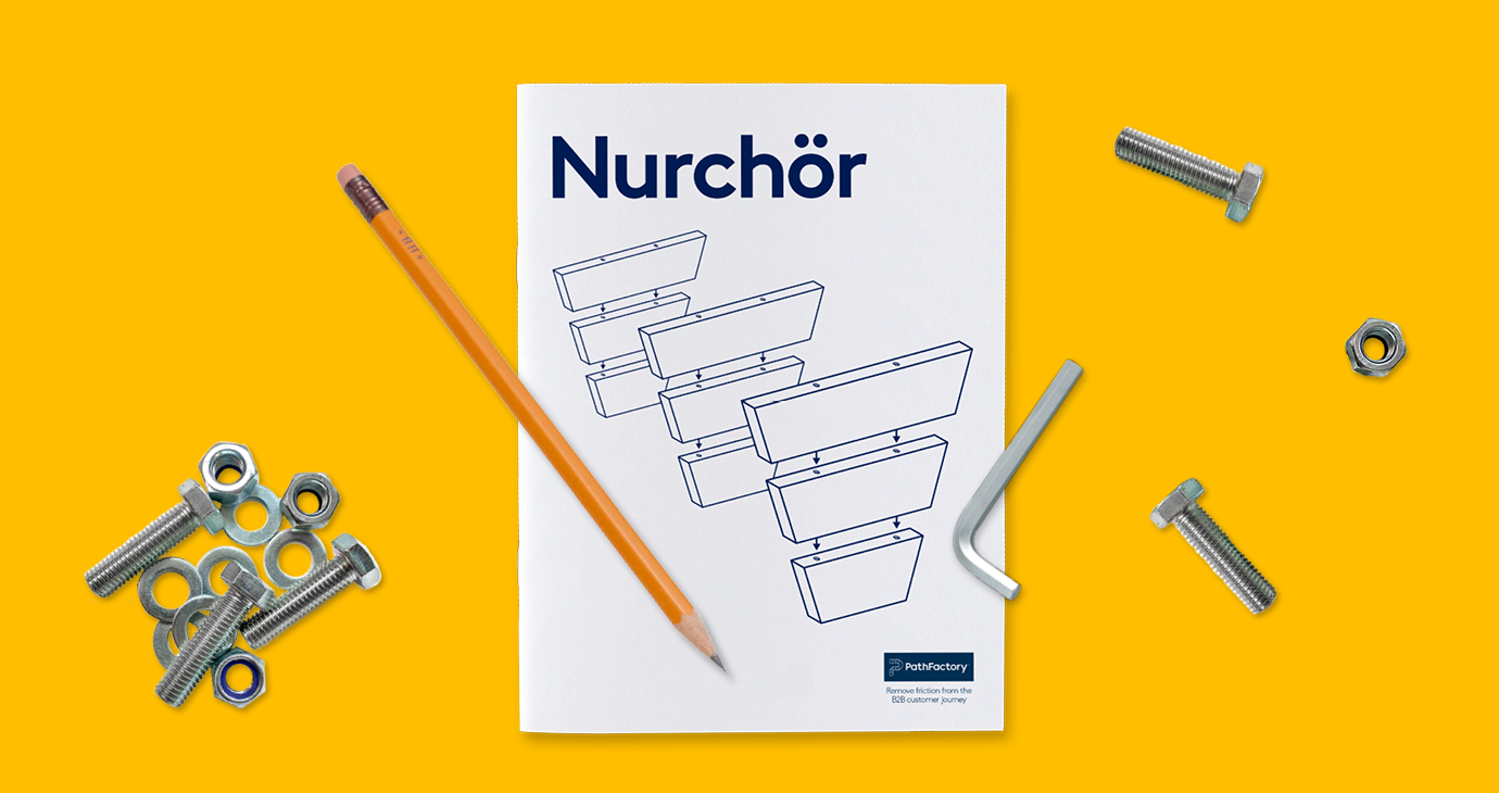 instruction manual with image of a funnel on the cover